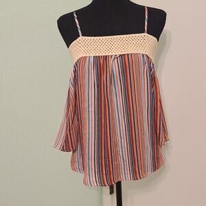 Wishful Park Top, size M, light fabric, off the shoulder